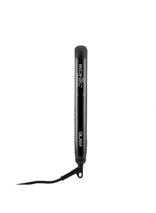 Ikonic Glam Hair Straightener Black Professional Floating Tourmaline Ceramic Plates Auto Heat Control Quick Heat-Up Lightweight & Travel-Friendly Ideal for Straightening Curls & Waves All Hair Type - view 2